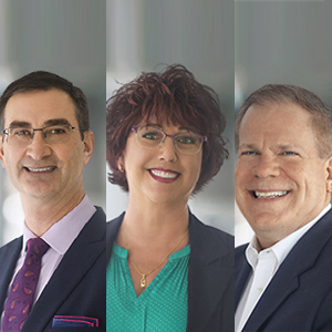 Mike O’Malley, SVP of Strategy; Trudy Sturino, Director of Digital Transformation; and John Ruddy, Director of Global ERP Solutions, SenecaGlobal