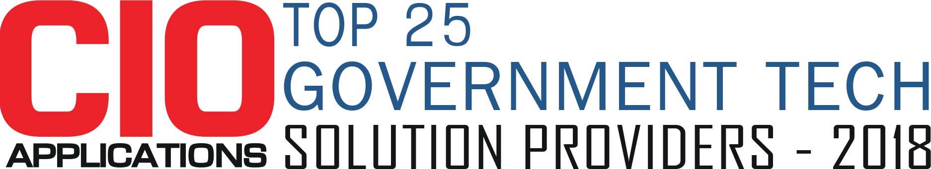 Top 25 Government Tech Solution Companies - 2018